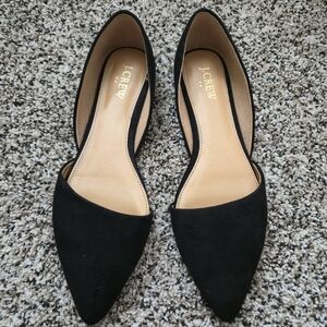 J. Crew Black Flats
